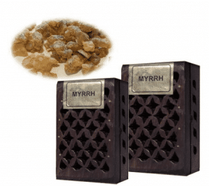 Incense Resin Myrrhe In Wooden Box