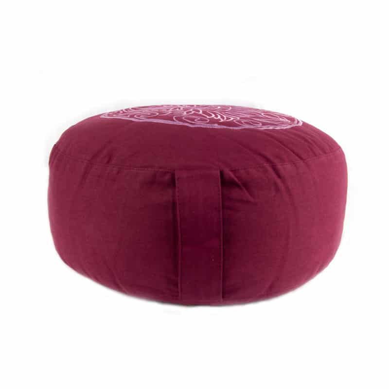 Meditation Cushion Lotus (aubergine)
