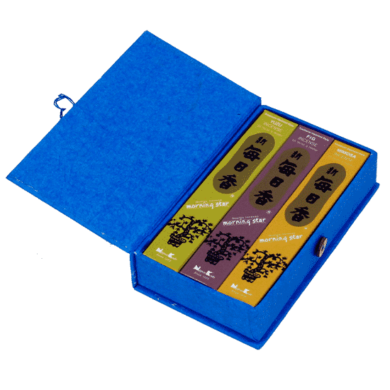 Morning Star Incense Giftbox (3 packs - assortment 4)