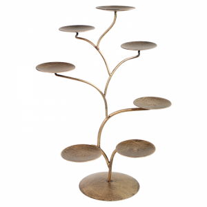 Chakra Lotus Metal Display