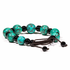 Bracelet Turquoise Black Onyx