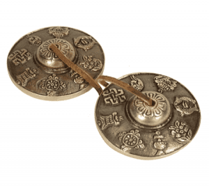 Tingsha's 8 Voorspoedsymbolen (310 gram)