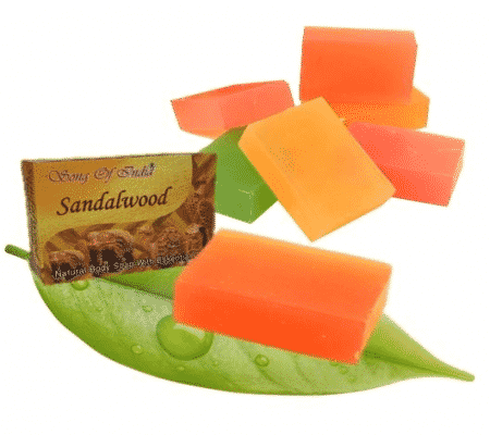 Kruidenzeep sandelhout met ess. oliën