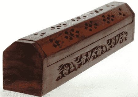 Incense sticks Burner and storage box Flower decor