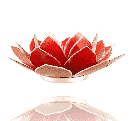 Lotus Atmospheric Light Red 1st Chakra Silver Beach