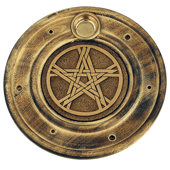 Incense and cone burner Pentagram