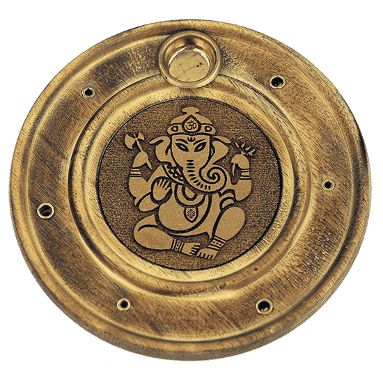 Incense and cone burner Ganesh