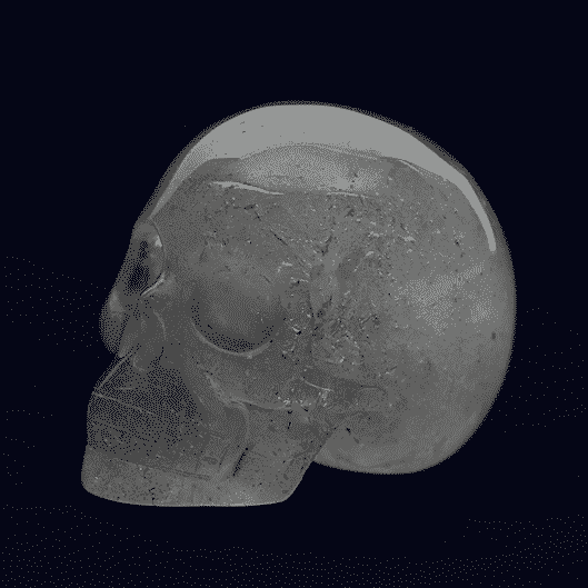 Rock Crystal Skull - AA-Council Excellent Cutting