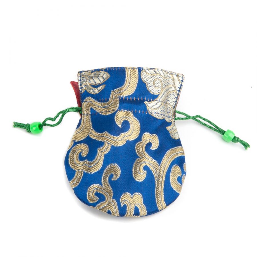 Brocade bag Blue