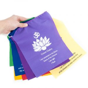 7 Chakra flags Cord Affirmations