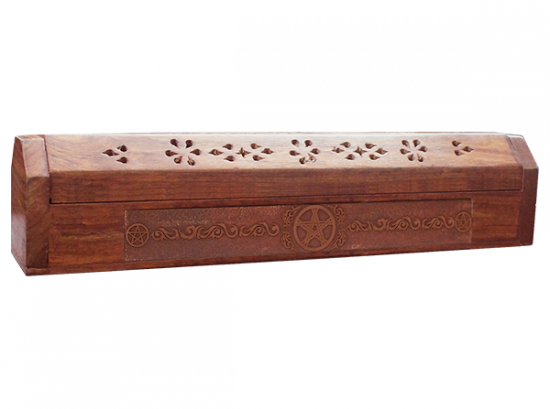 Incense burner and storage box Pentagram