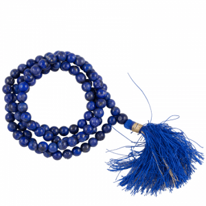 Mala Lapis Lazuli AA Quality 108 Beads with Bags