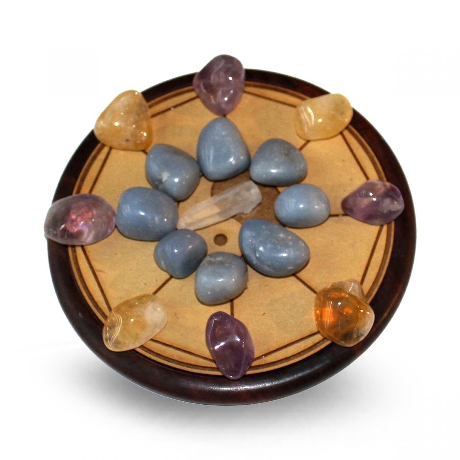 Gemstone grid Blessings