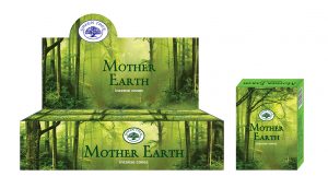 Green Tree Incense Cone Mother Earth (12 packets)