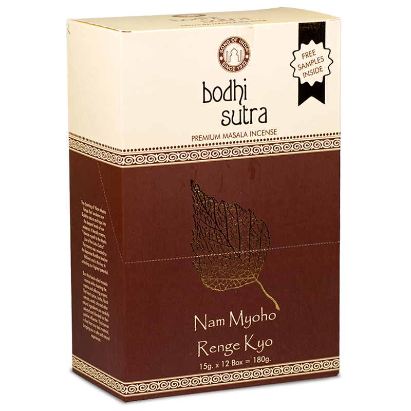 Bodhi Sutra Incense Masala (12 packs)