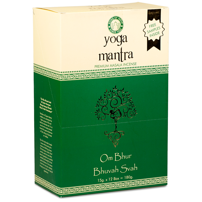 Mantra Incense Masala Yoga (12 packs)