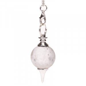 Pendulum Moonstone - Metal spherical shape