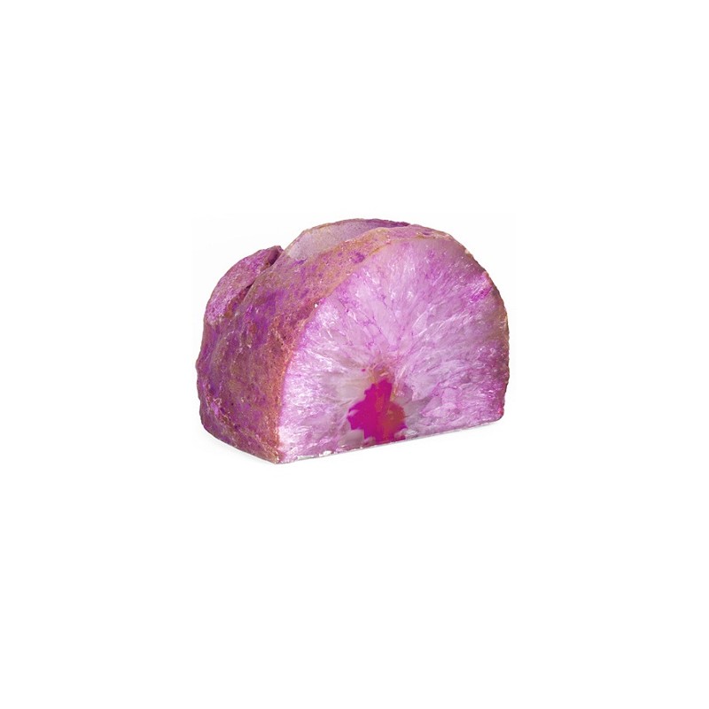 Tea light holder Agate Pink