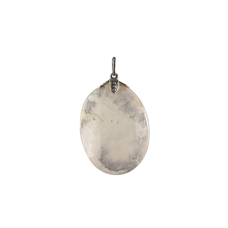 Gemstone Pendant Agate Silk