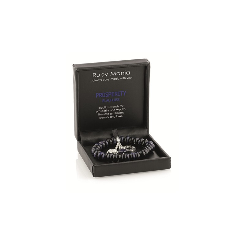 Ruby Mania Bracelet Blaufluss Round (Model 25)