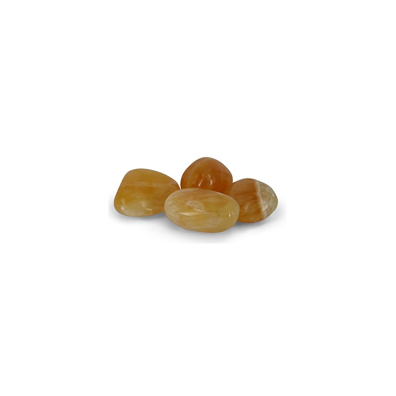 Tumbled Stones Yellow Calcite (20-40 mm) - 100 grams