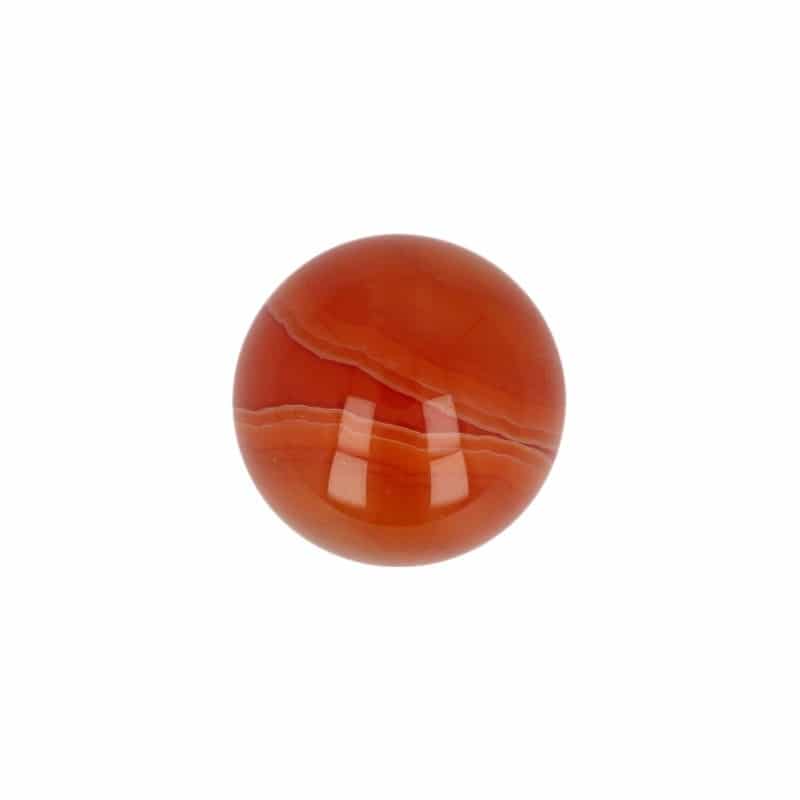 Spherical sphere of Gemstone Carnelian (20 mm)
