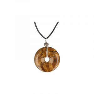 Donuthier Tiger eye on Cord (40 mm)