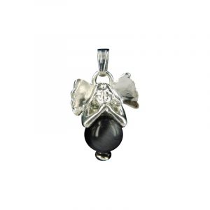 Angel Pendant Mother of Pearl Birth April
