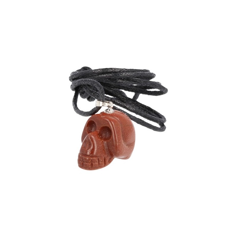 Skull Pendant Goldfluss on Cord