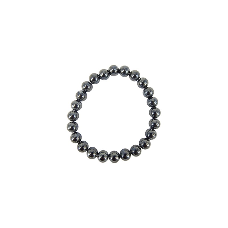 Powerbead Bracelet Hematite (8 mm)
