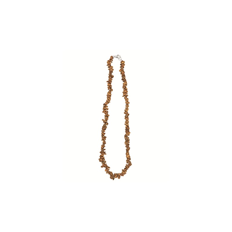 Gemstone Chip Necklace Yellow Jasper