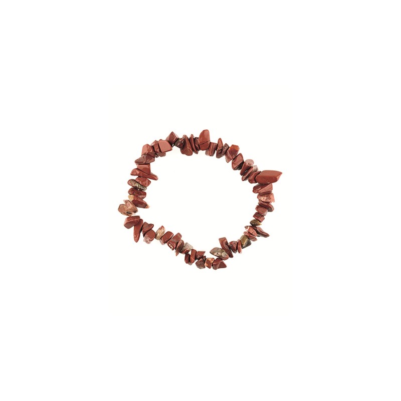 Chip Bracelet Red Jasper