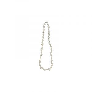 Gemstone Chip Necklace White Moonstone