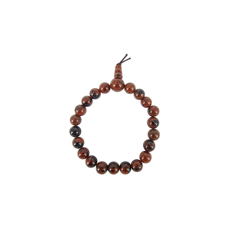Powerbead Bracelet Obsidian Mahogany