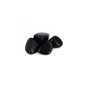 Tumbled Stones Obsidian Black (20-40 mm) - 50 grams
