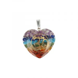 Orgon Hanger Heart shaped Gemstones Chakra