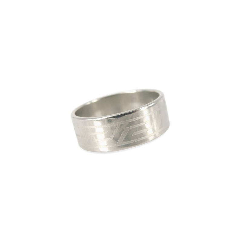 Stainless Steel Ring Design (Size 18.75)