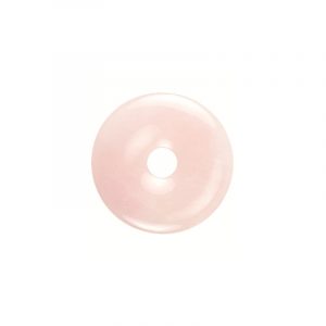 Gemstone Pink Quartz Donut (50 mm)
