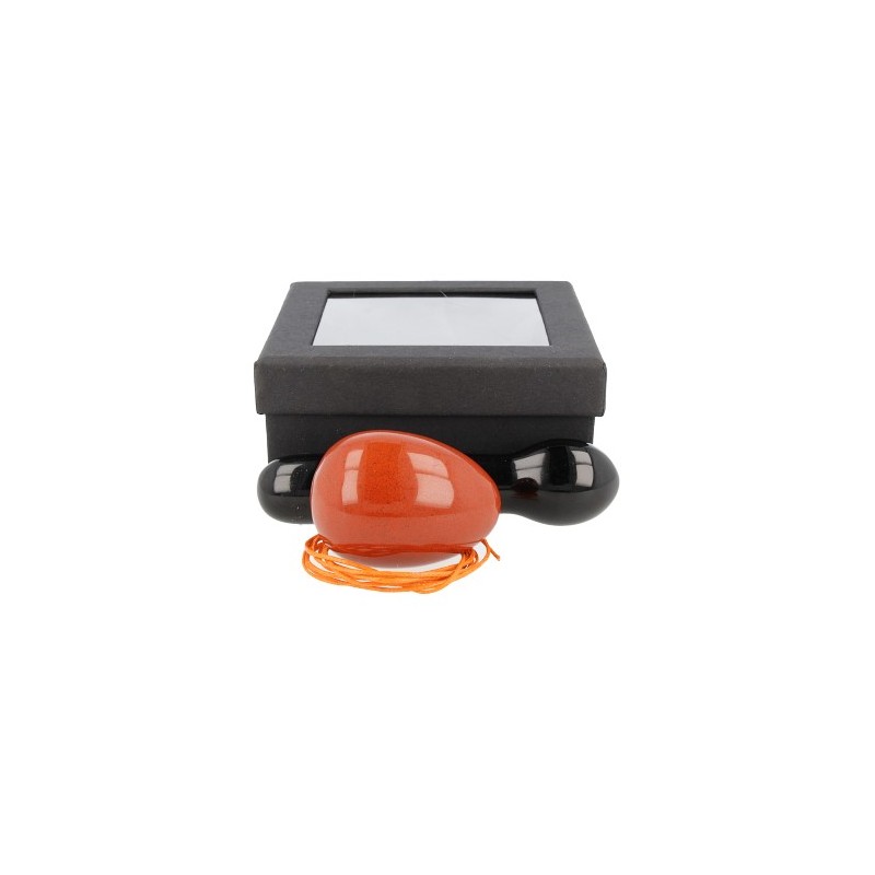 Yoni Massage Set Jasper - Obsidian