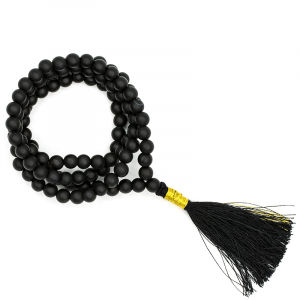 Mala Shungiet AA Quality 108 beads (0.6cm) plus Brocade bag