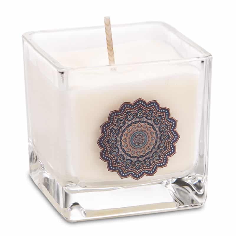 Rapeseed Wax Ecological Scented Candle Mandala