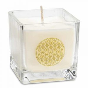 Rapeseed Wax Eco Scented candle Flower of Life