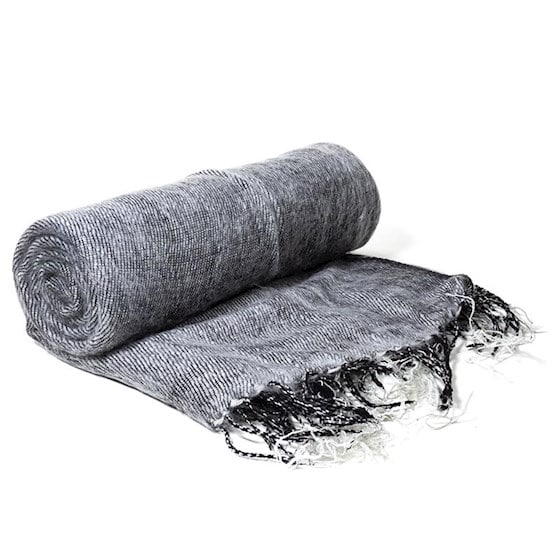 Meditation Shawl Plain Grey