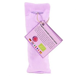 Lavender Scented Sachet 100% Organic Violet