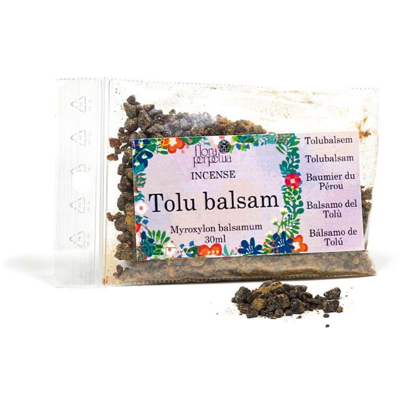Incense Resin Tolubalsem (Packaged in Plastic Bag)