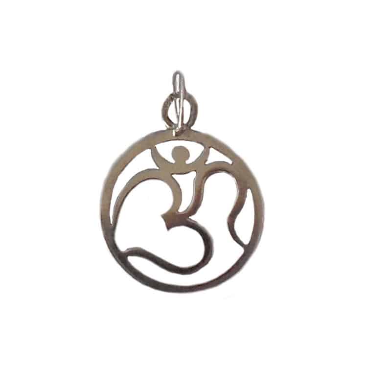 Silver Pendant Ohm (Large)