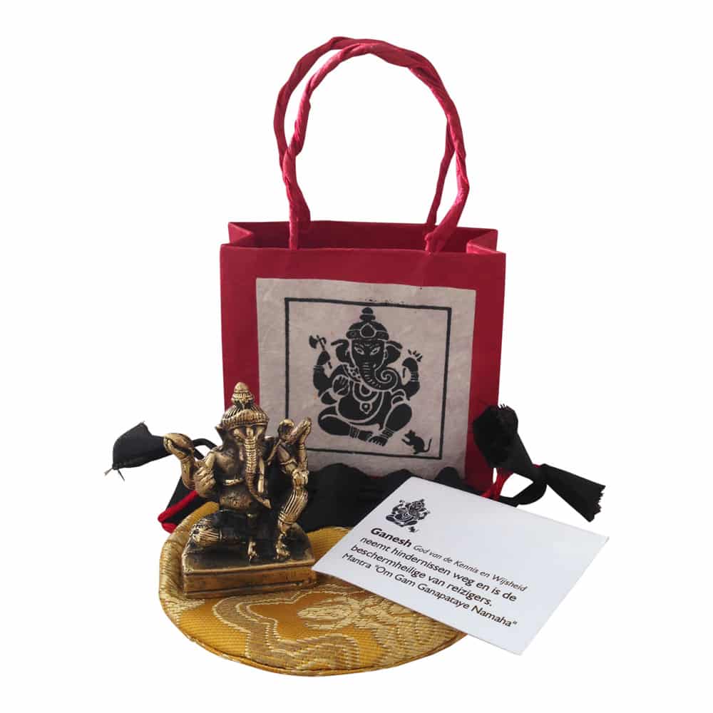 Altar Statue Ganesh Copper (3.5 cm)