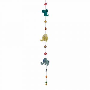 Felt Mobile Baby Room Elephants