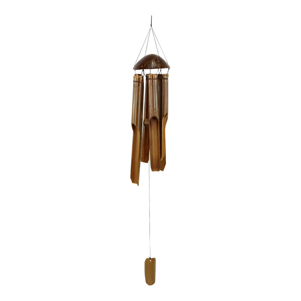Wind Chime Bamboo Antiqued (103 x 15 cm)
