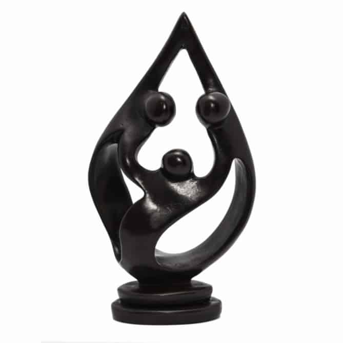 Statue Polystone Together (22 cm)